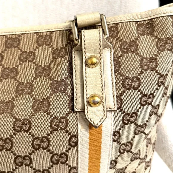 Authentic Gucci tote bag brown monogram canvas - Picture 7 of 16